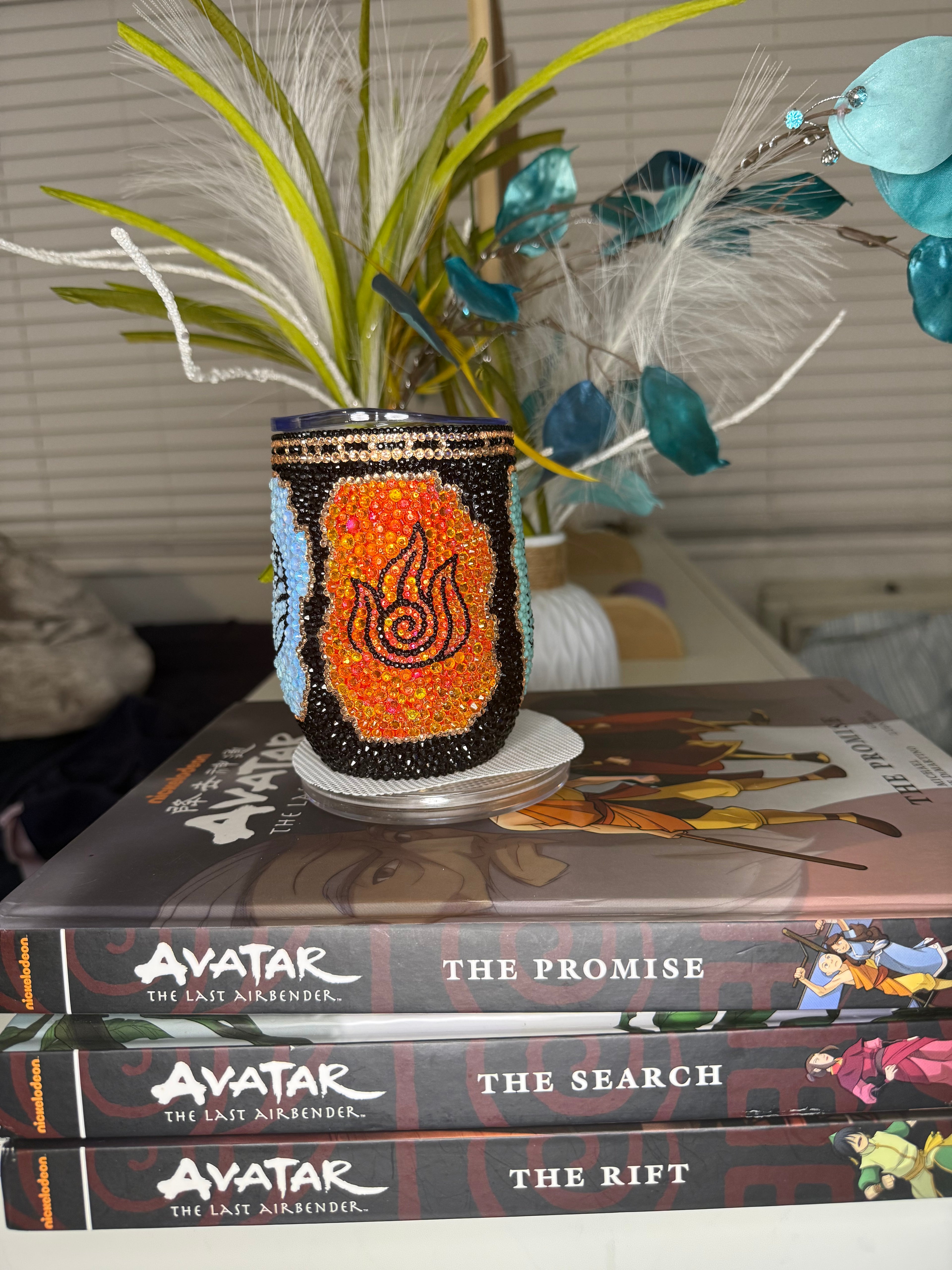 4 Nations Rhinestone Wine Tumbler