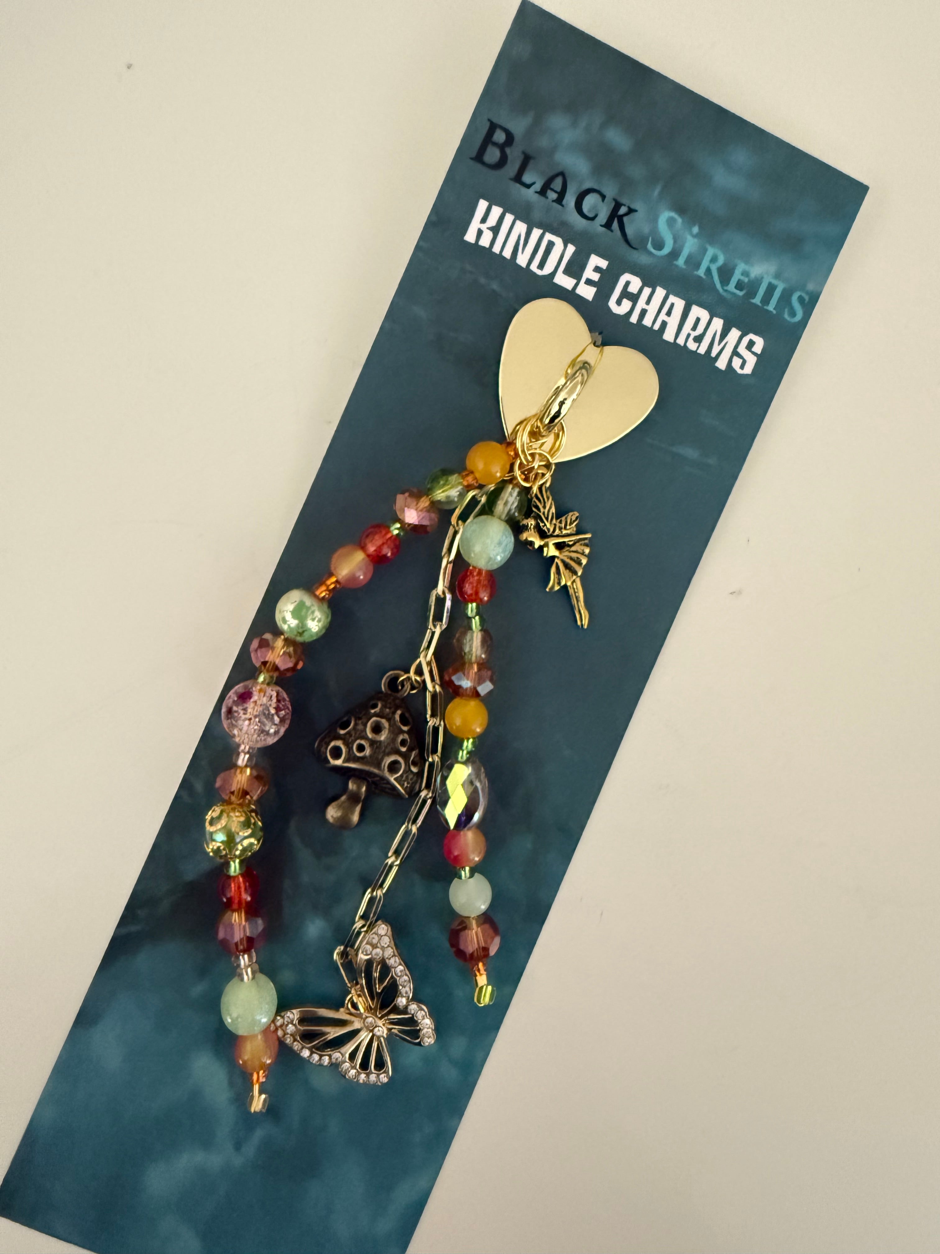 Golden Sprites Kindle Charm