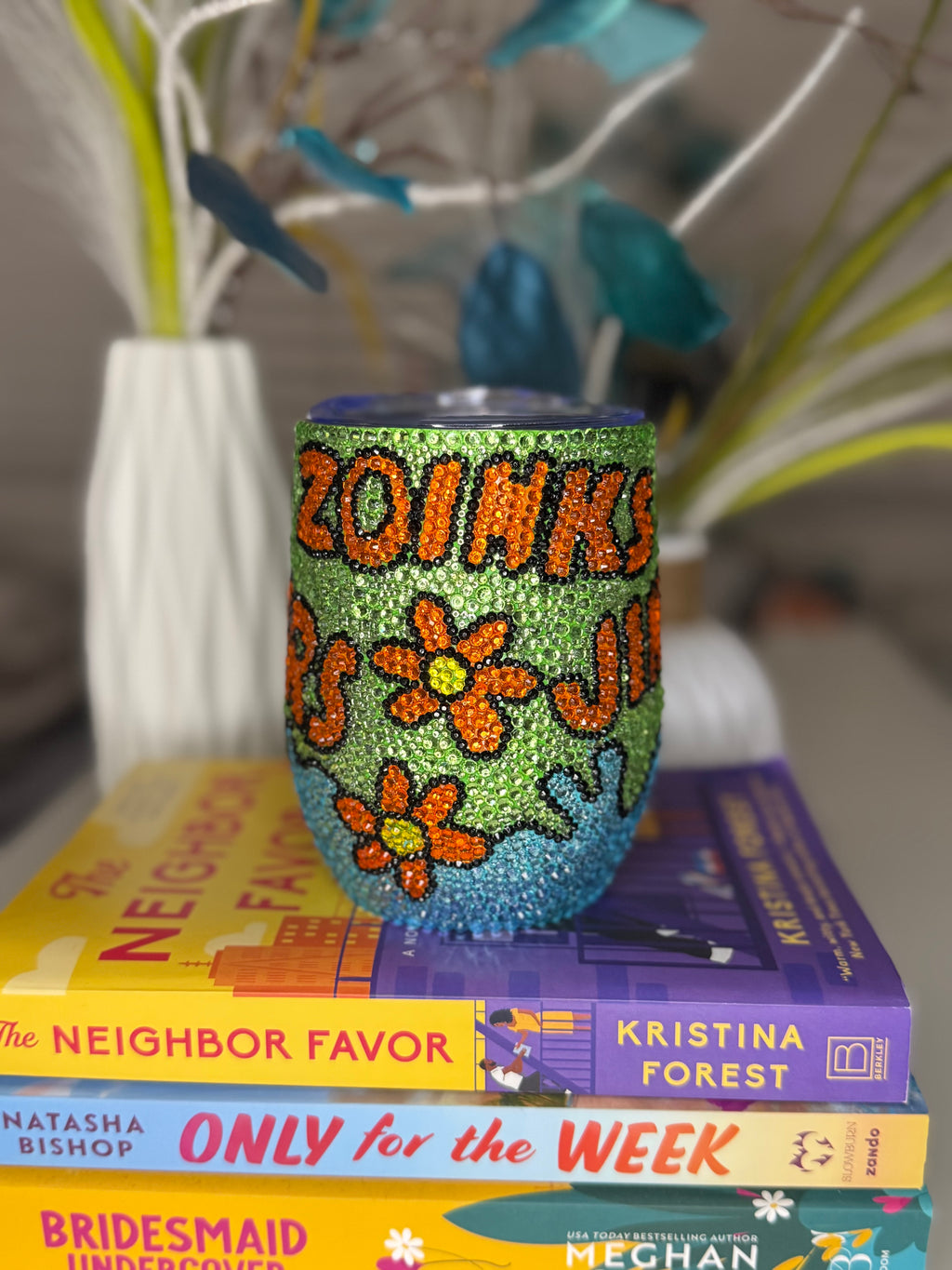 “Mystery Inc” Rhinestone Wine Tumbler