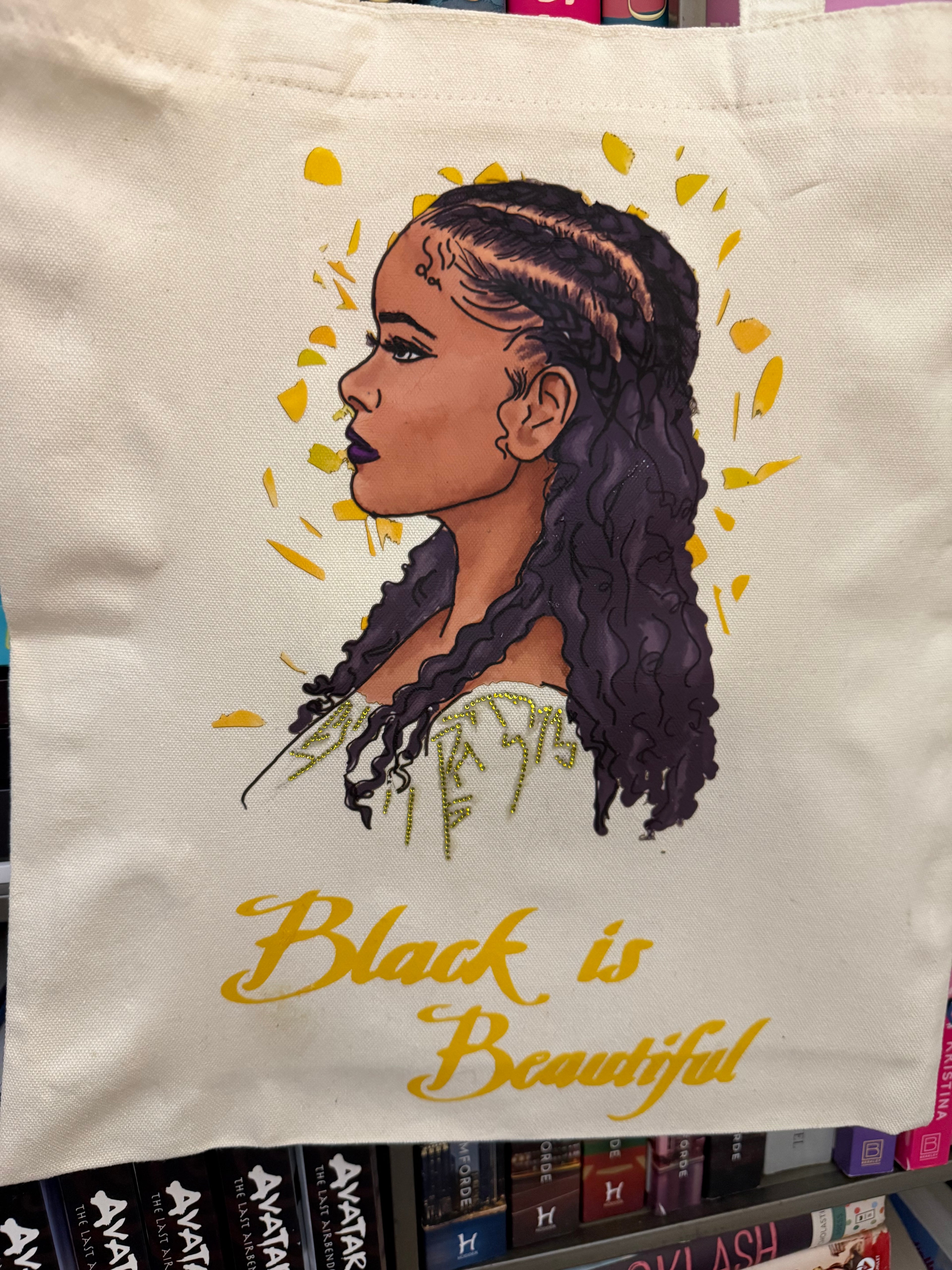 “Black Is Beautiful” Tote Bag