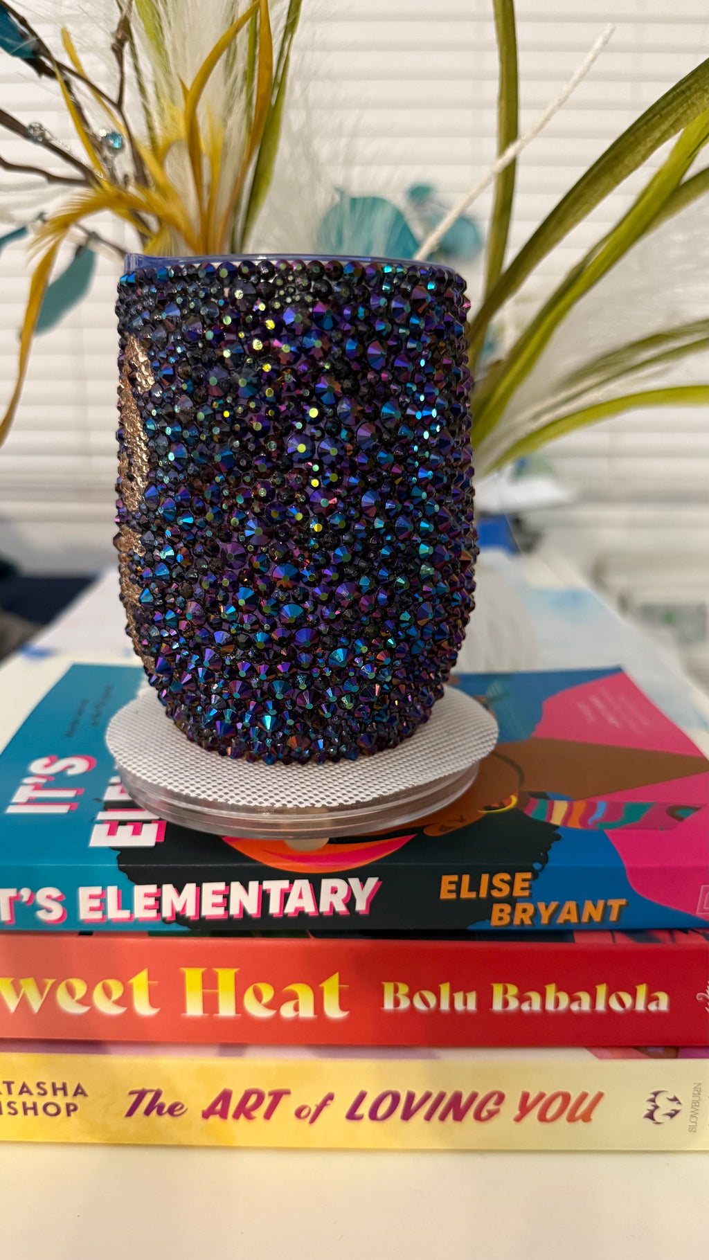 “Boss Babe” Rhinestone Wine Tumbler