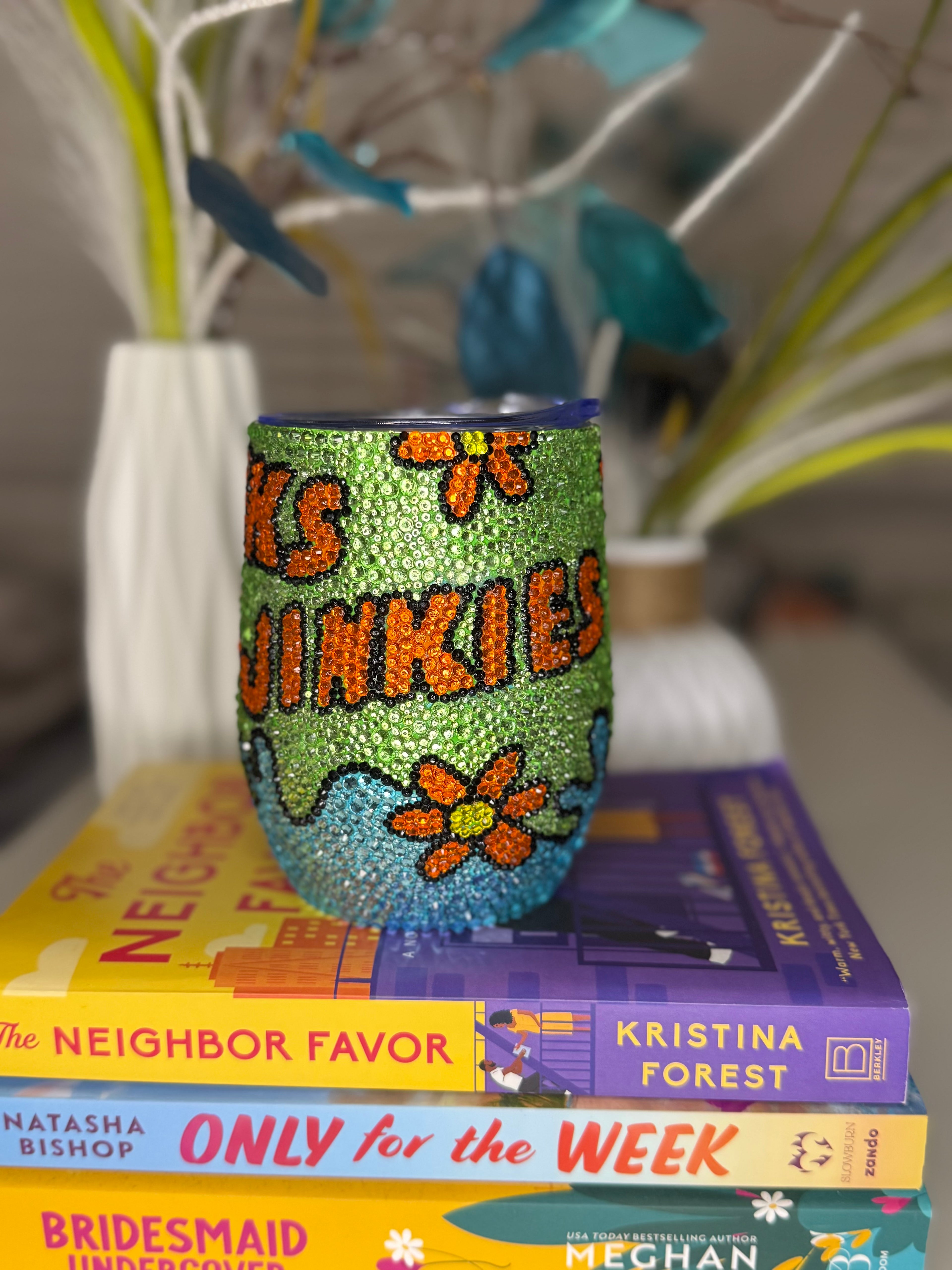 “Mystery Inc” Rhinestone Wine Tumbler