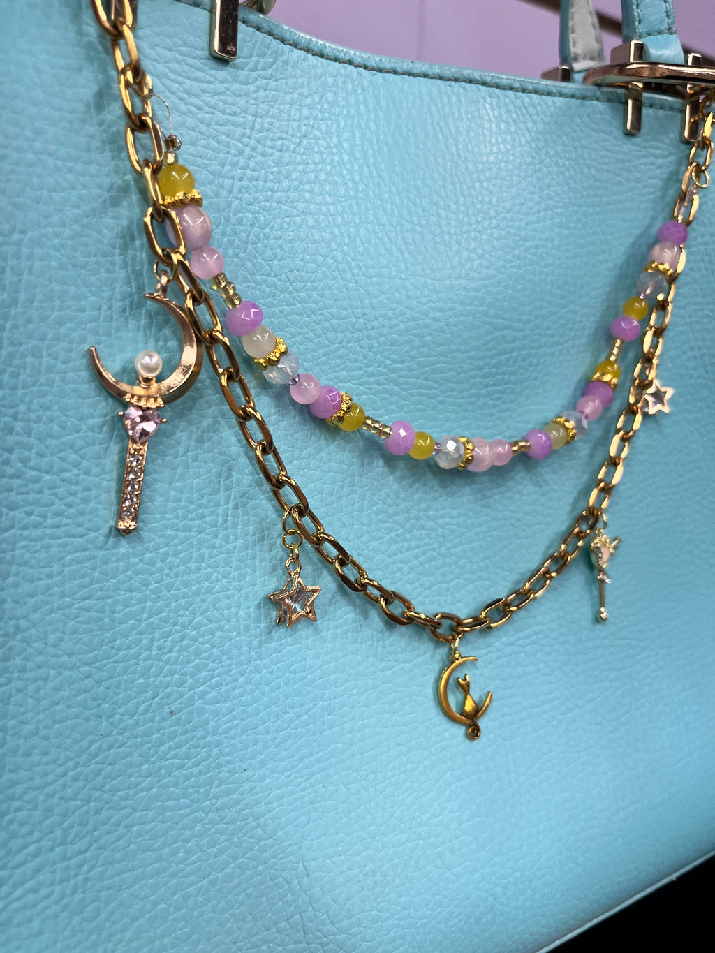 Love and Justice Deluxe Chain Bag Charm