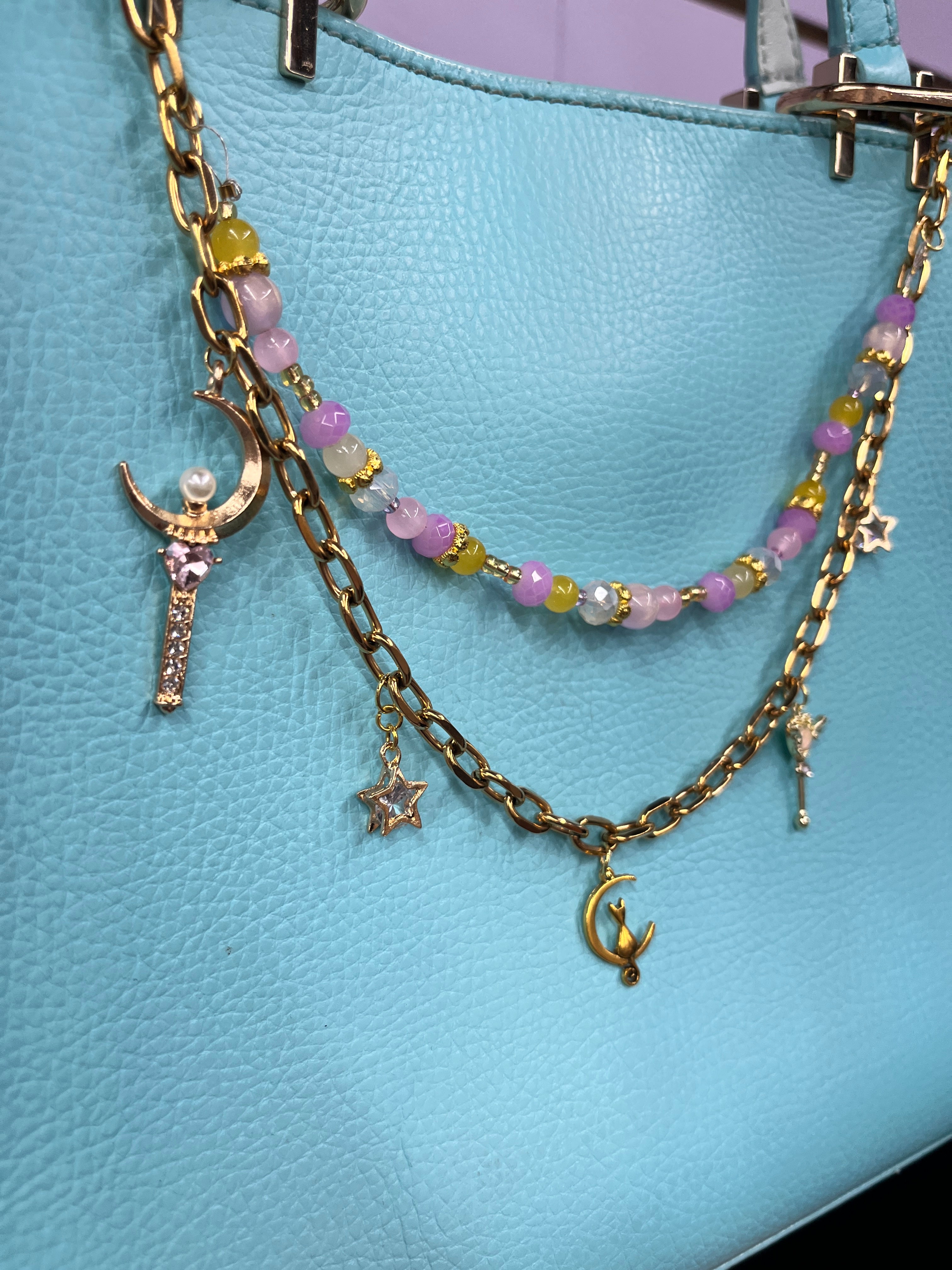 Love and Justice Deluxe Chain Bag Charm