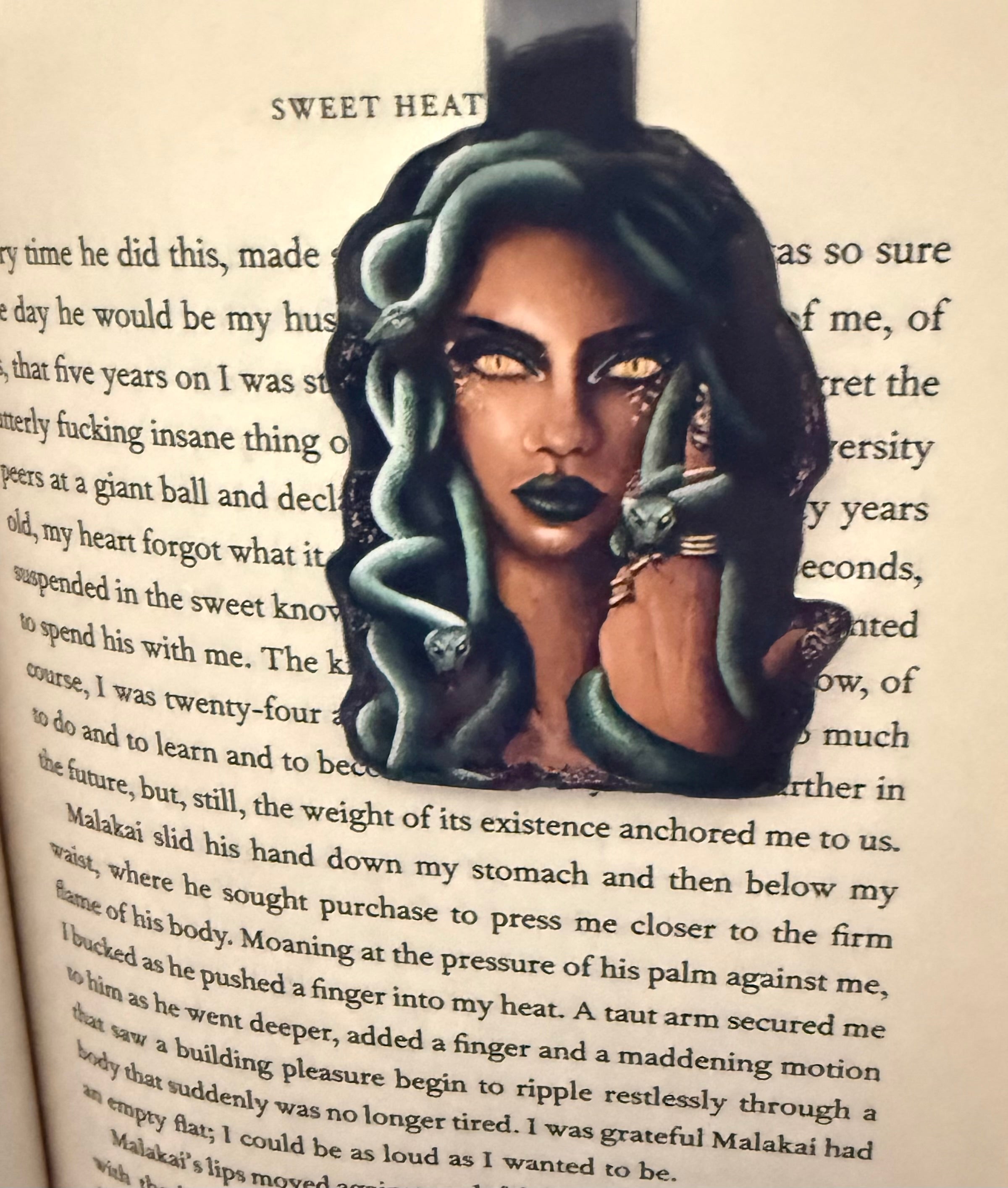 Mythical Babes Medusa Magnetic Bookmark
