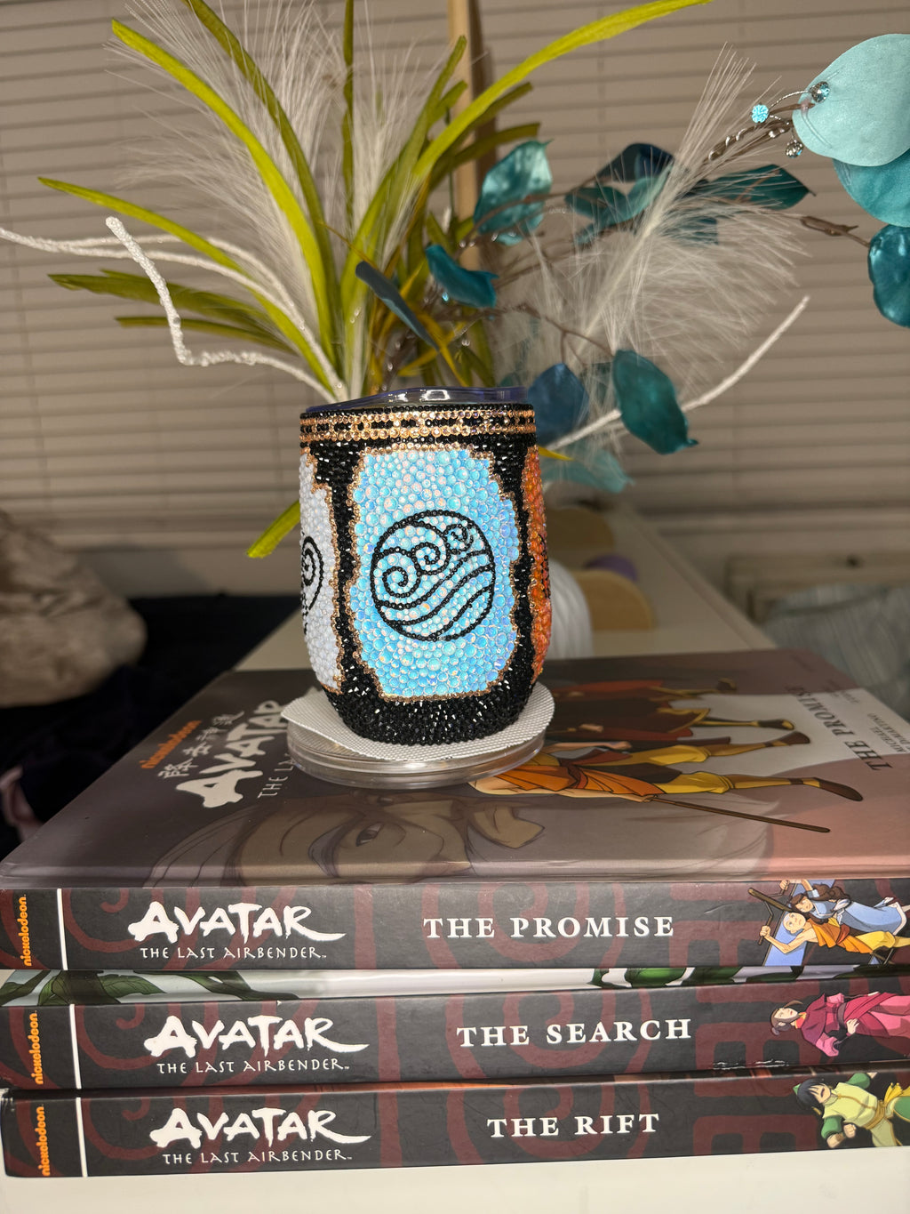 4 Nations Rhinestone Wine Tumbler