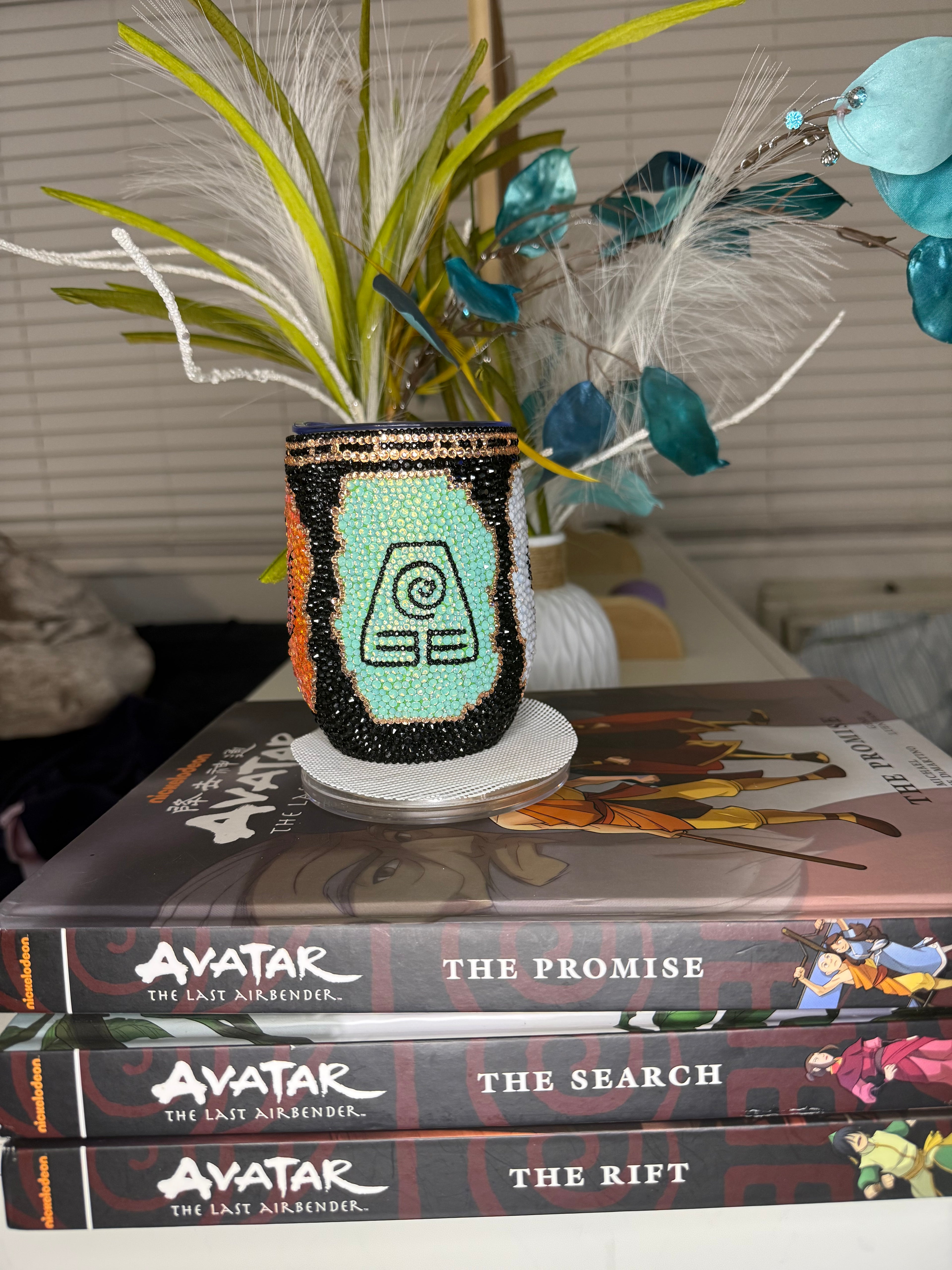 4 Nations Rhinestone Wine Tumbler