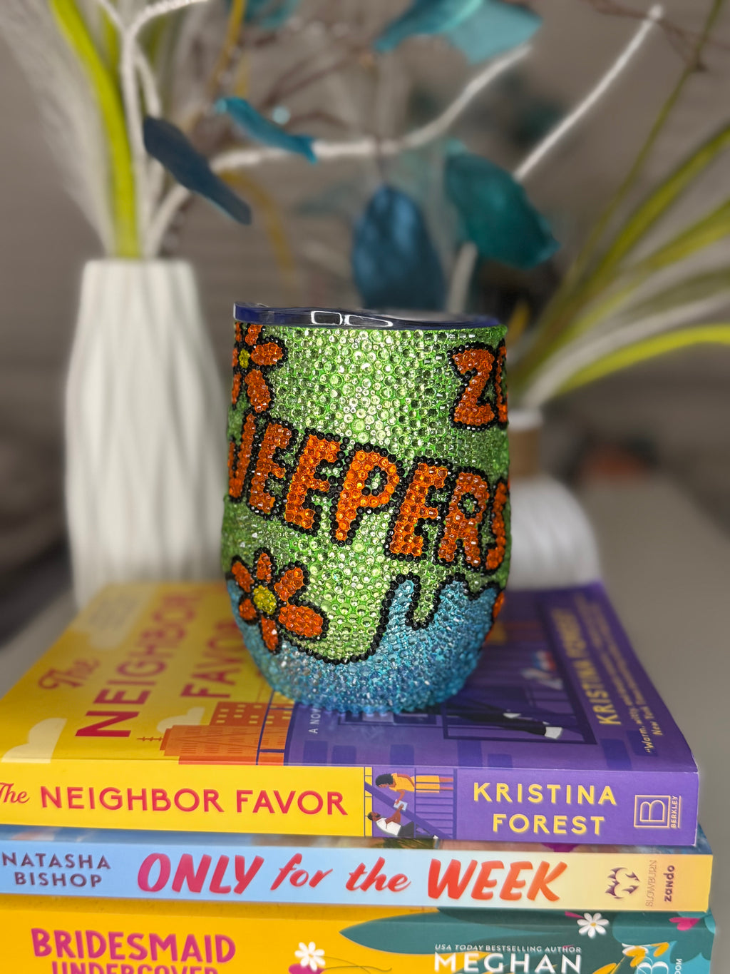 “Mystery Inc” Rhinestone Wine Tumbler
