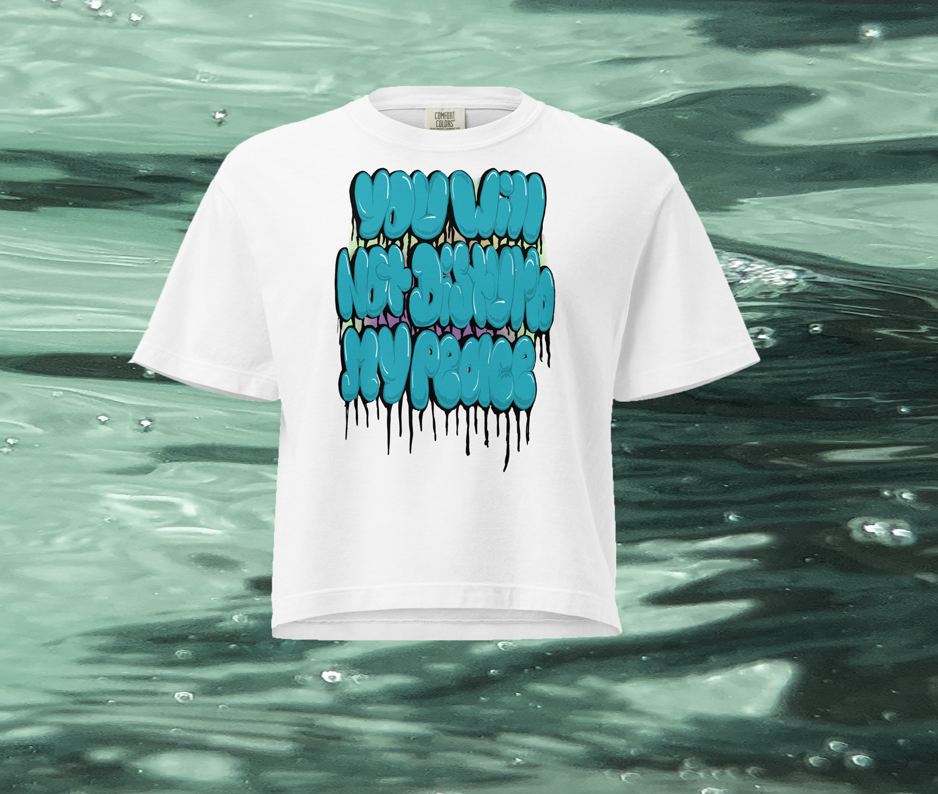 DND My Peace Women’s heavyweight boxy tee