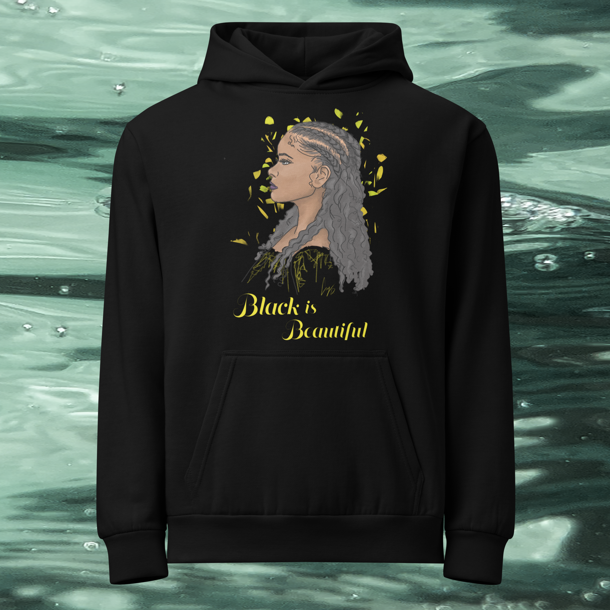 Black Is Beautiful Unisex Hoodie