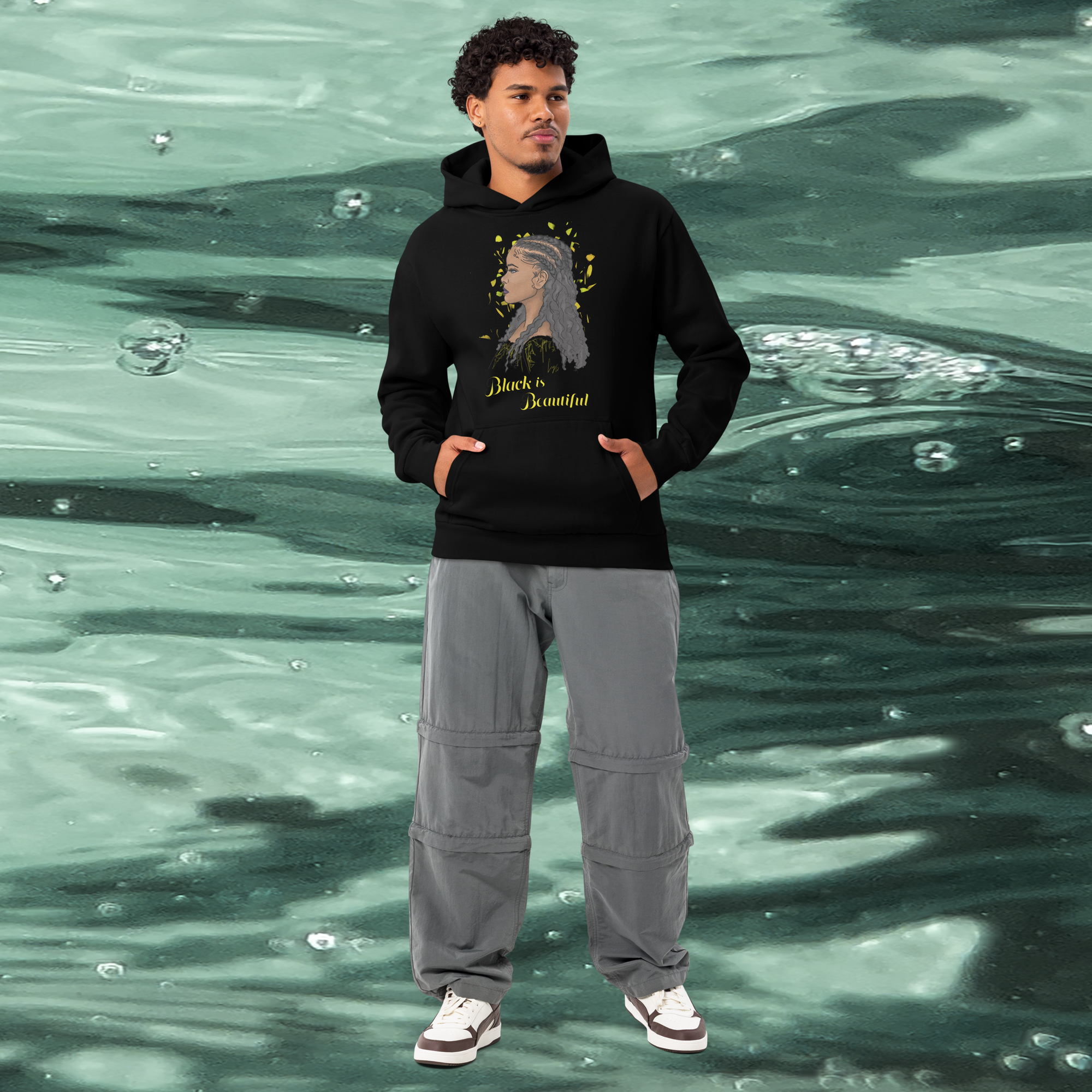 Black Is Beautiful Unisex Hoodie