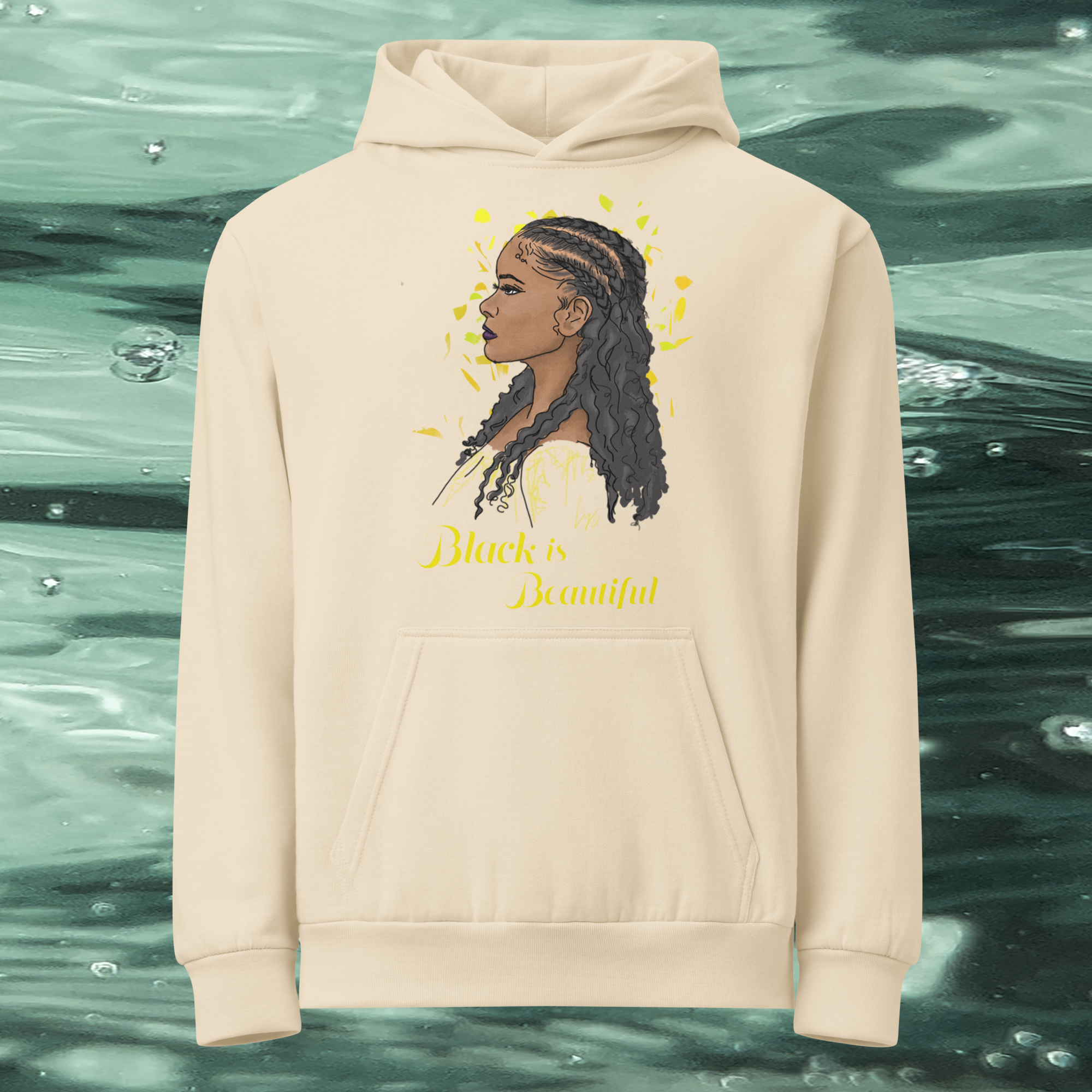 Black Is Beautiful Unisex Hoodie