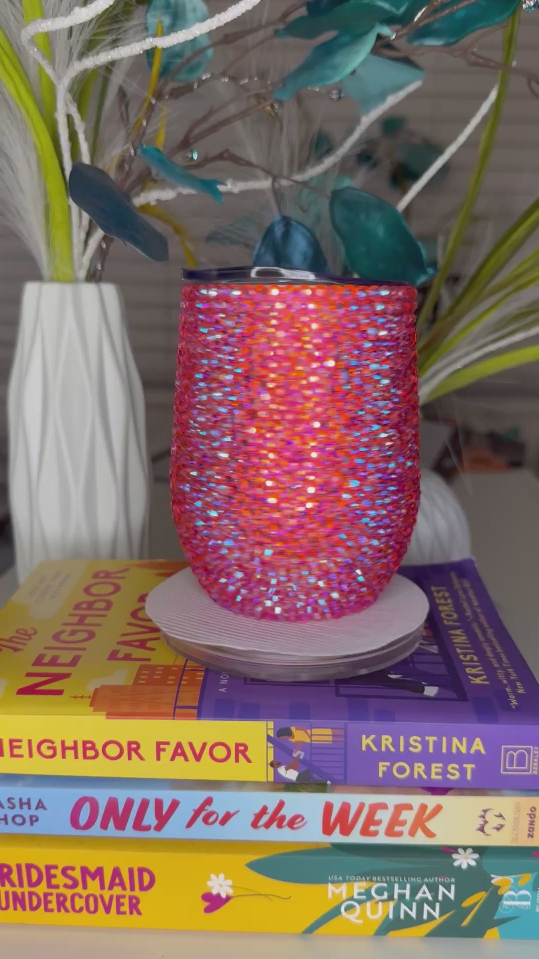 “That Girl” Rhinestone Wine Tumbler