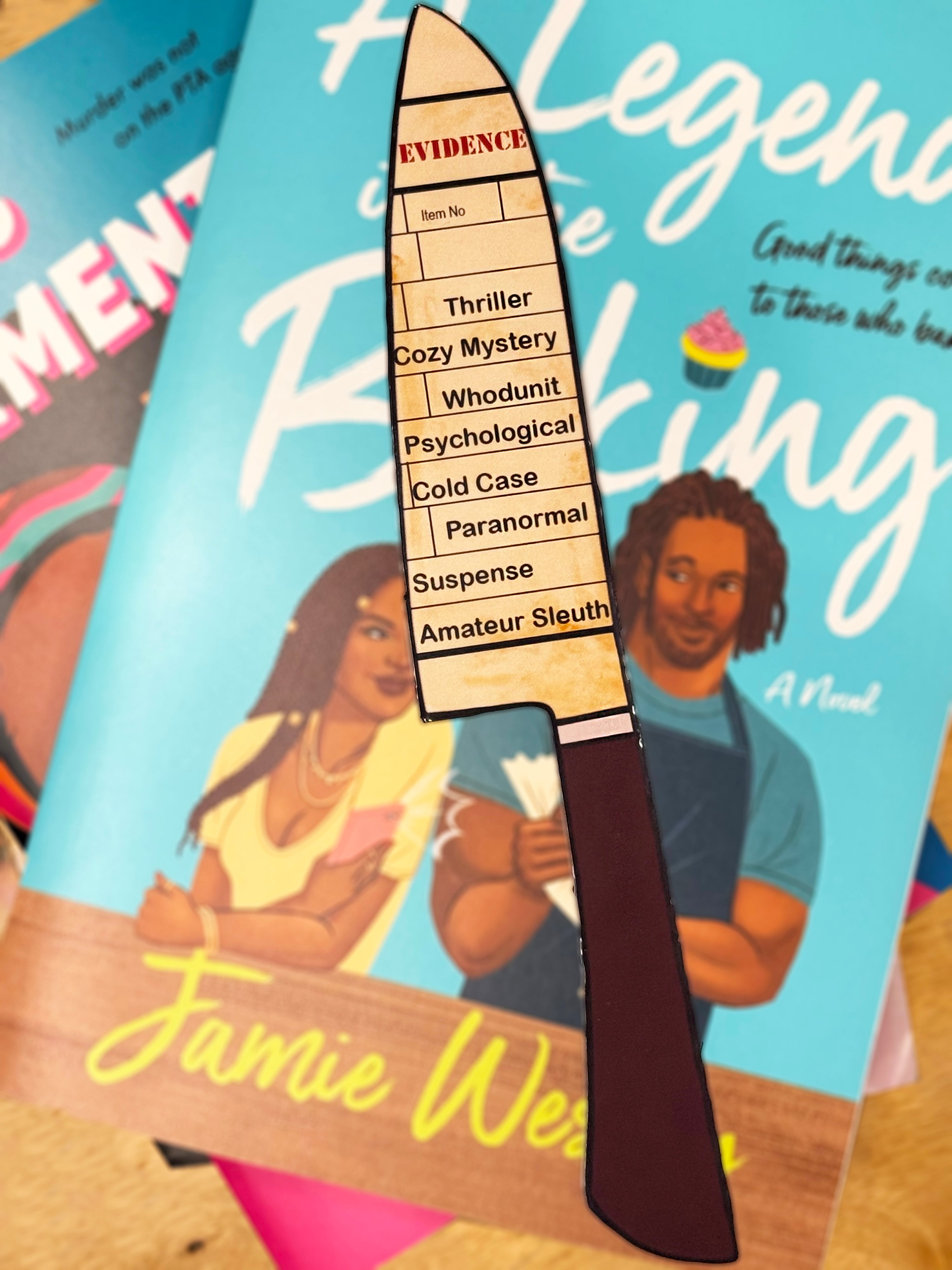 Kitchen Knife Bookmark